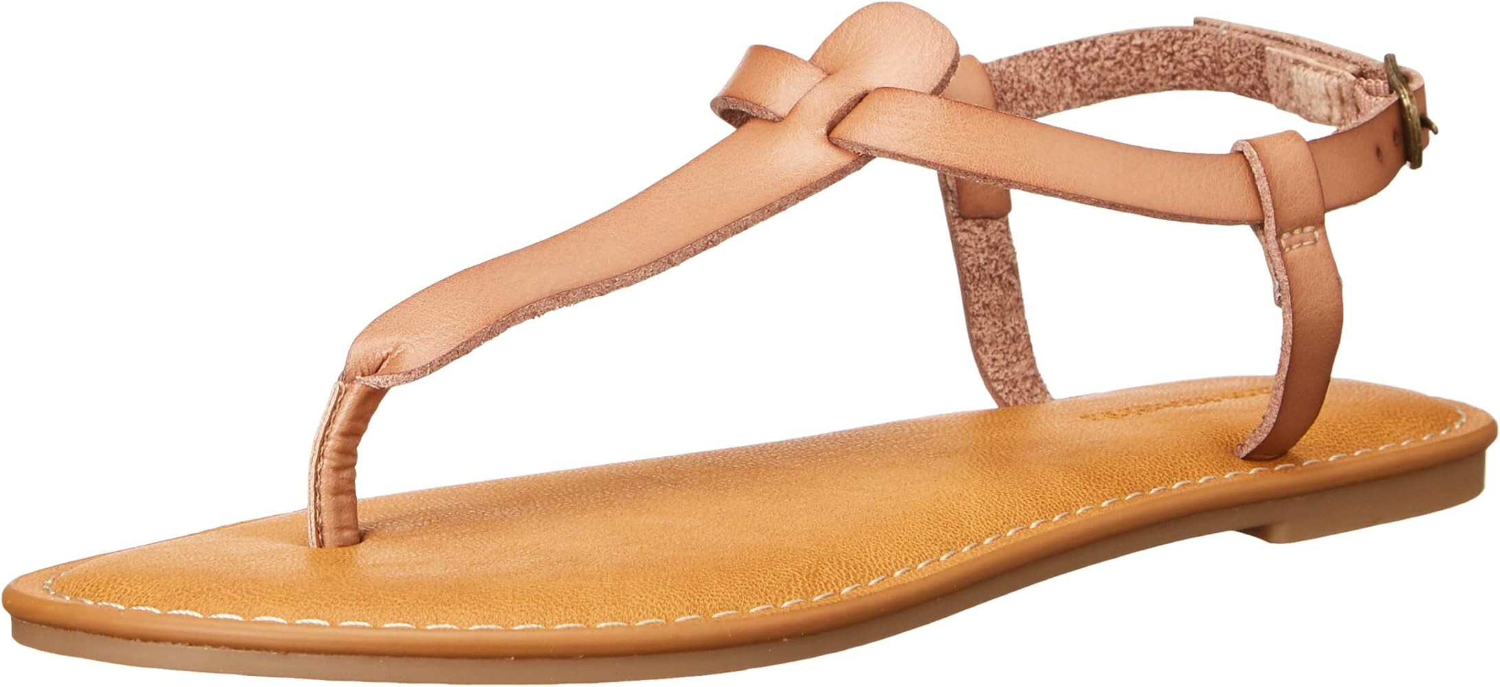 Amazon Essentials Women's Casual Thong Sandal with Adjustable Ankle Strap | Amazon (US)