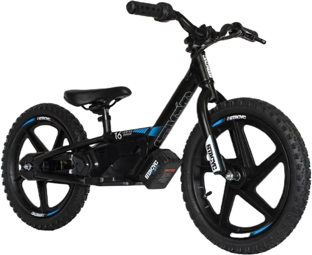 STACYC Brushless 16eDRIVE Electric Balance Bike for Kids Ages 5-7 Years Old | Amazon (US)
