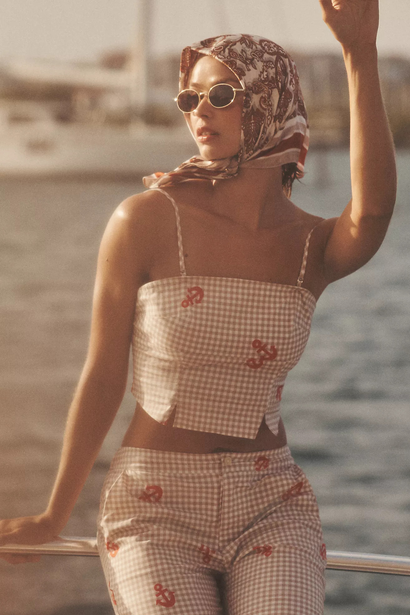 Fifth & Ninth Blake Circle Sunglasses | Anthropologie (US)