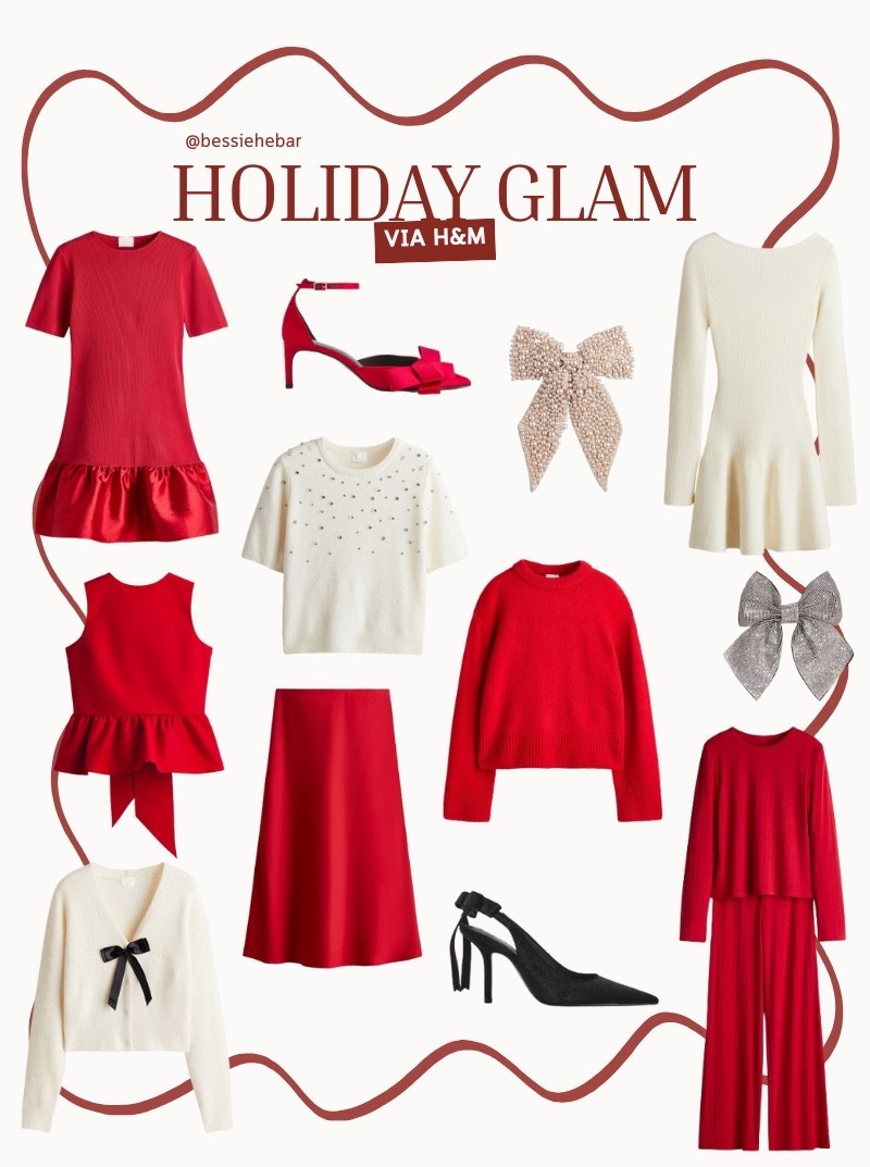 Holiday glam with H&M // holiday outfit, holiday style, festive outfit 

#LTKwinter #LTKpartywear #LTKholiday