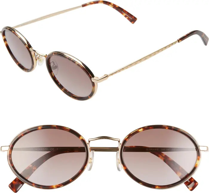 Gloria4 51mm Round Sunglasses | Nordstrom Rack