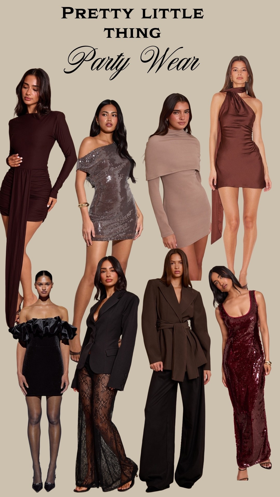 PLT Partywear 🎉 30% off everything in the Black Friday warm up 🖤

PLT, pretty little thing, Partywear, sequin, dress, blazer, faux leather, mini dress, maxi dress, festive wear, Christmas party, lace, brown, satin, ruffle dress 

#LTKfestive #LTKCyberWeek #LTKpartywear