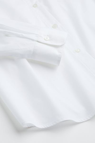Oversized Poplin Shirt | H&M (US + CA)