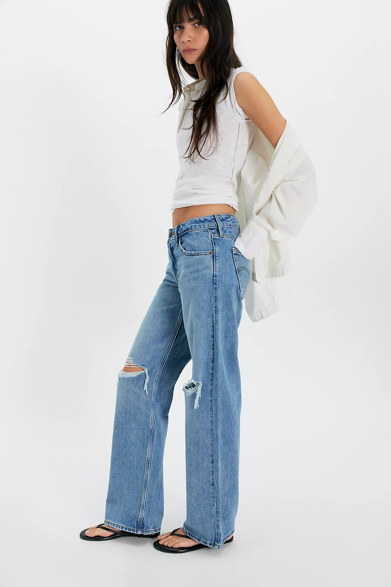 Levi's Low Loose Jeans | Free People (Global - UK&FR Excluded)