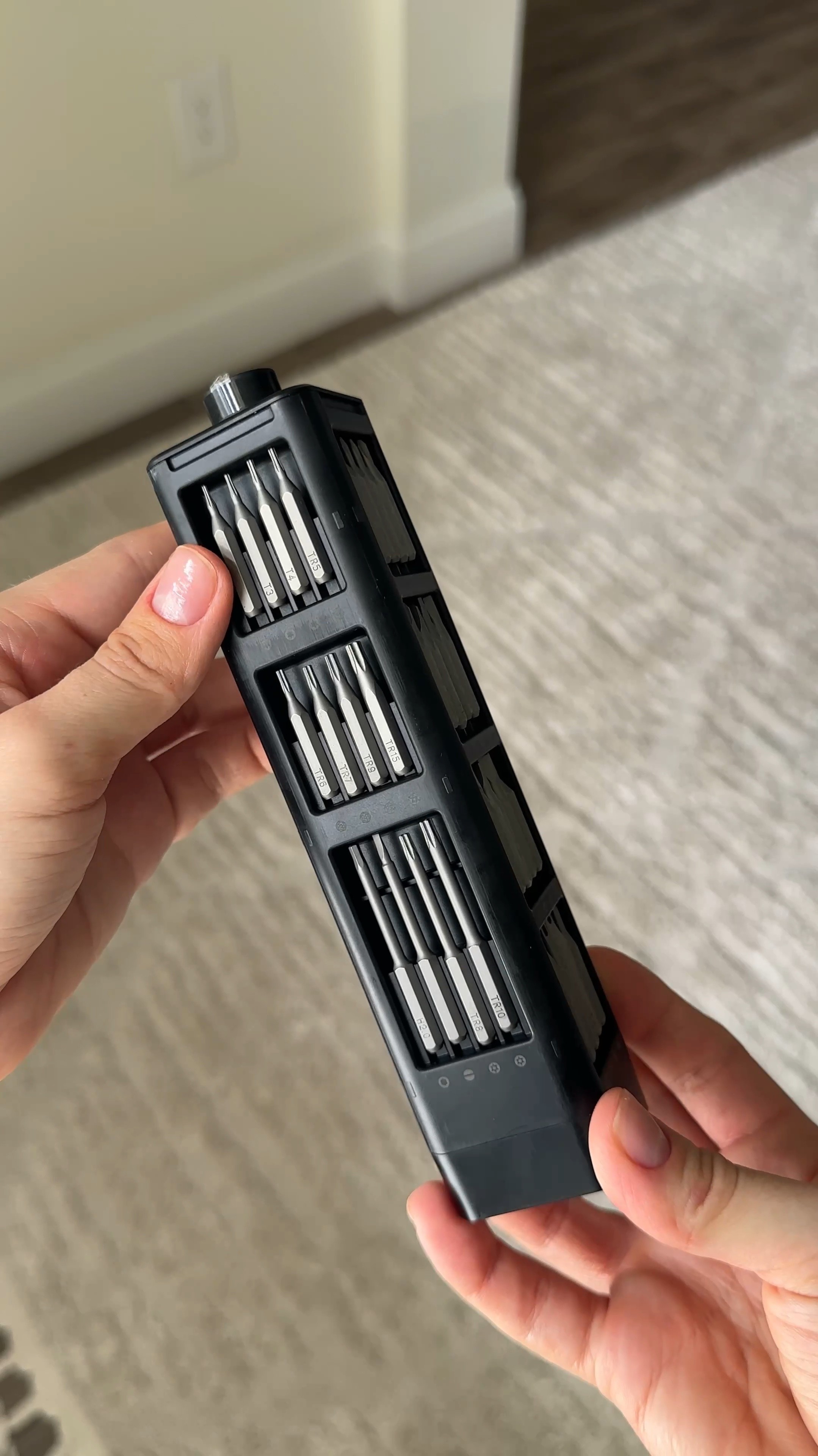 30% off Amazon Electric Screwdriver 🤩
I’m so excited to show you this adorable mini electric screwdriver!! It has 50 precision bits and a magnetic case to keep everything neat!! Plus, the long-lasting battery means it’s always ready to go!! Sharing the link for you now!! You mean the world to me, friends!! 😊💛✨

#LTKStyleTip #LTKHome #LTKFindsUnder50