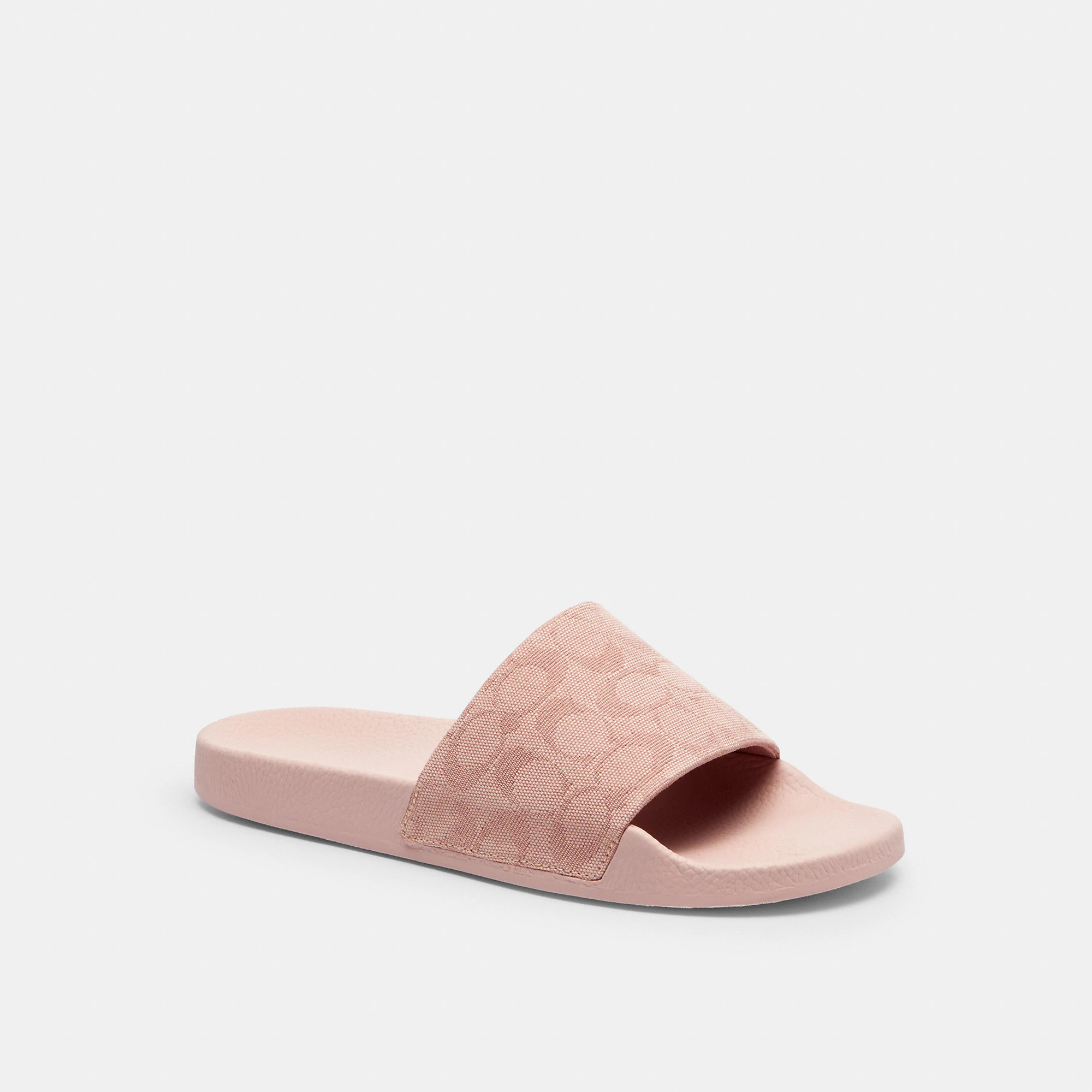 Udele Sport Slide In Signature Jacquard Canvas | Coach Outlet US