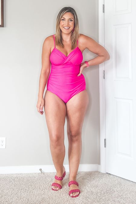 Amazon Barbie pink swim haul
Size up 1

#LTKcurves #LTKunder50 #LTKswim
