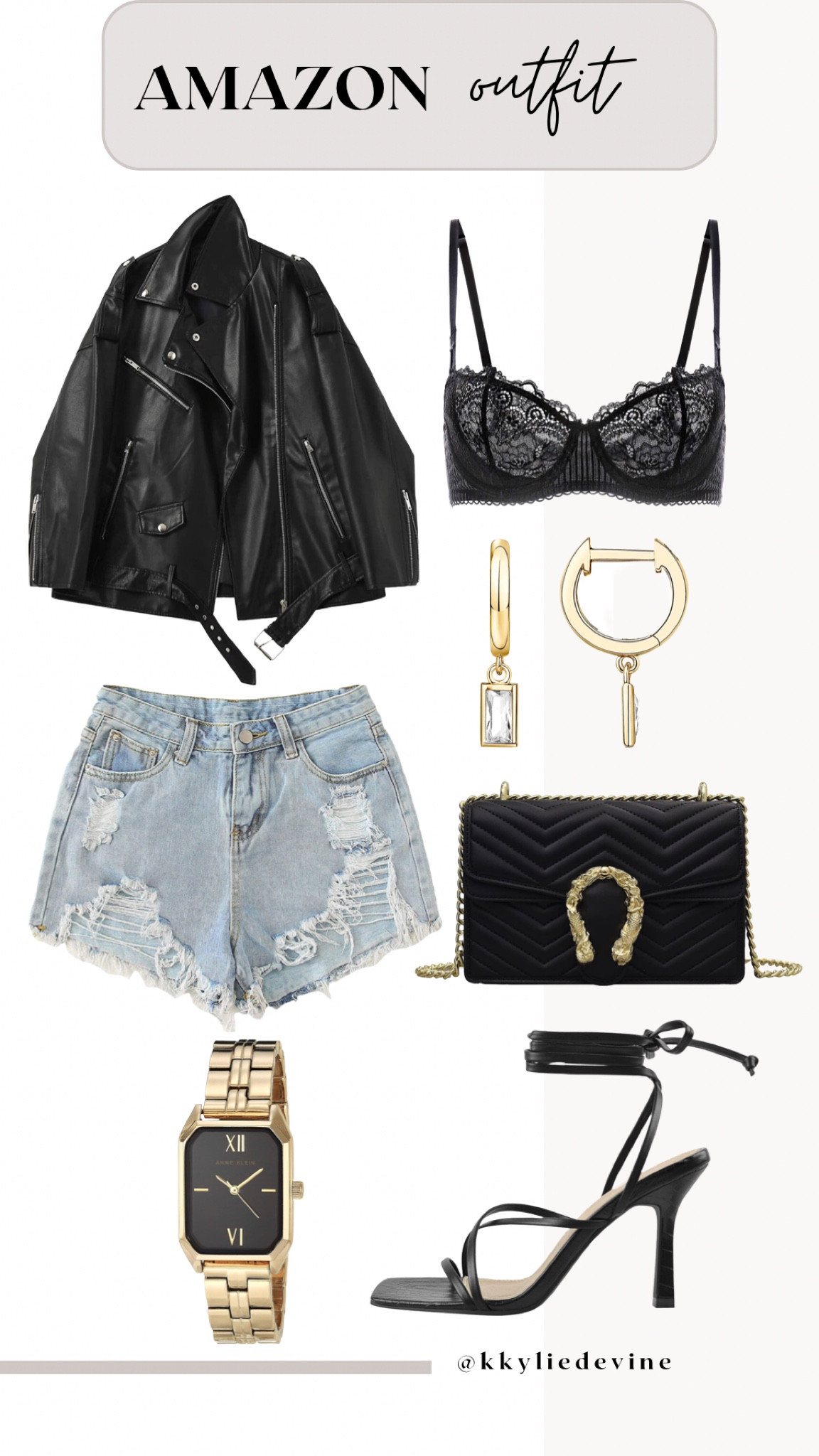 Amazon finds! This black leather jacket is perfection😍 follow me for more :) shop below!! 

#LTKFind #LTKU #LTKfit