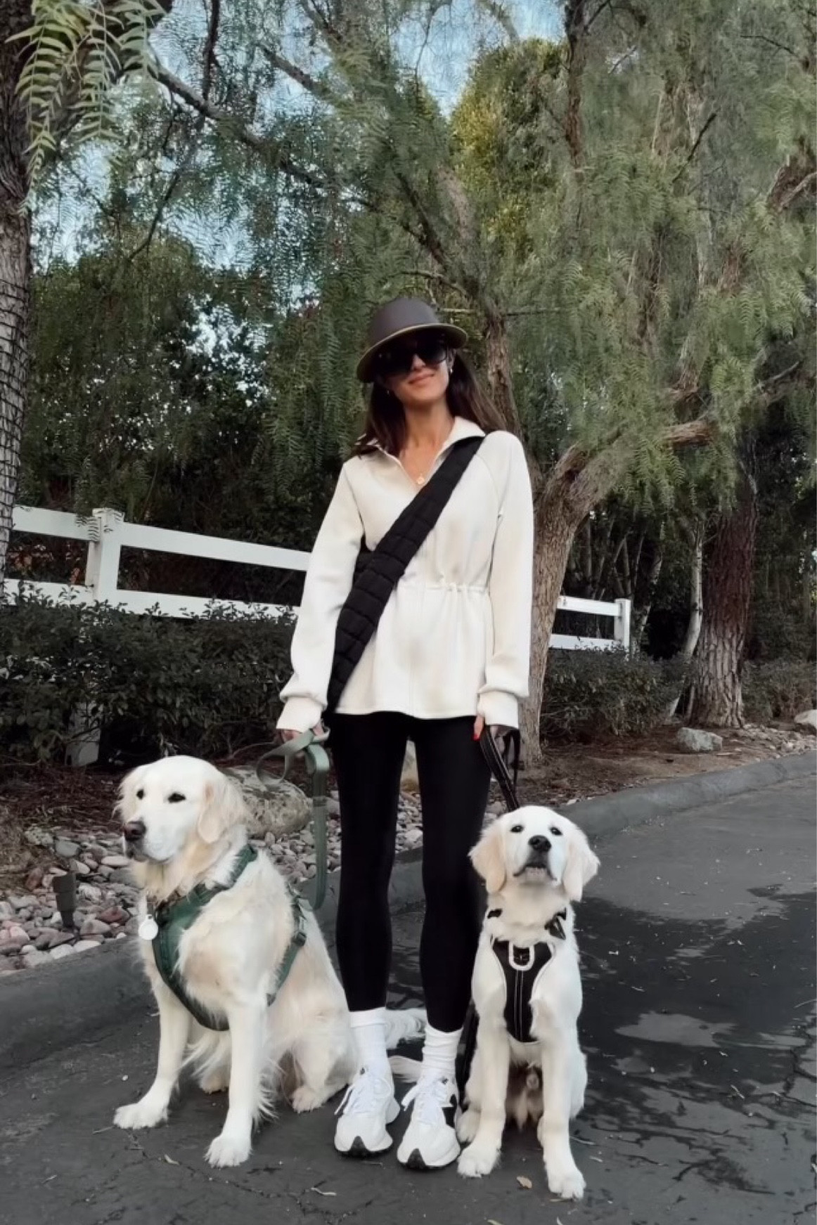 My dog walking athleisure outfit✨ I love when I'm able to make my everyday outfits cozy yet chic... BTW my sneakers are back in full stock and would make a great gift this holiday season!
StylinByAylin, Aylin

#LTKActive #LTKSeasonal #LTKStyleTip