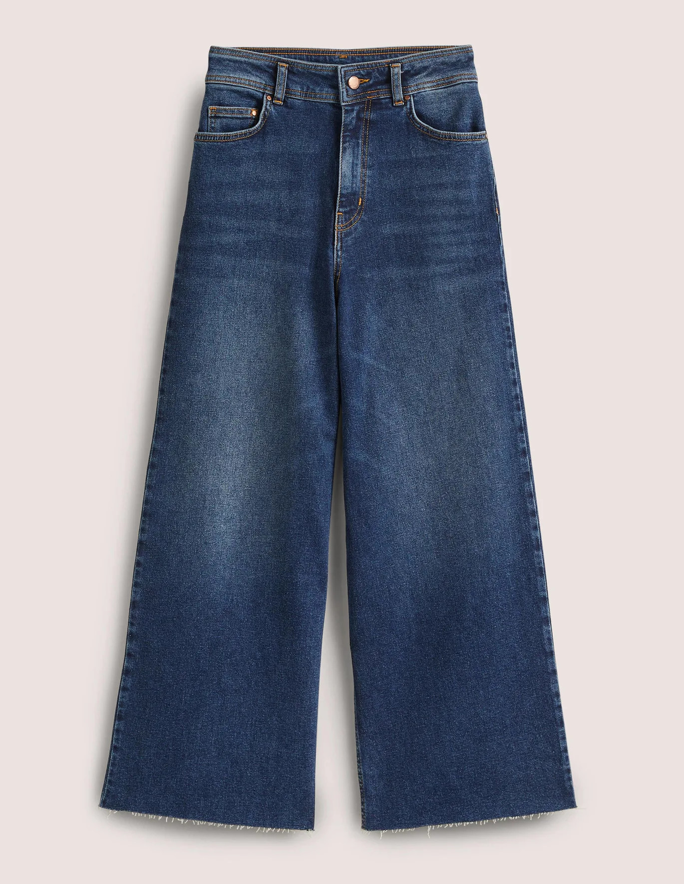 High Rise Wide Leg Jeans | Boden (US)