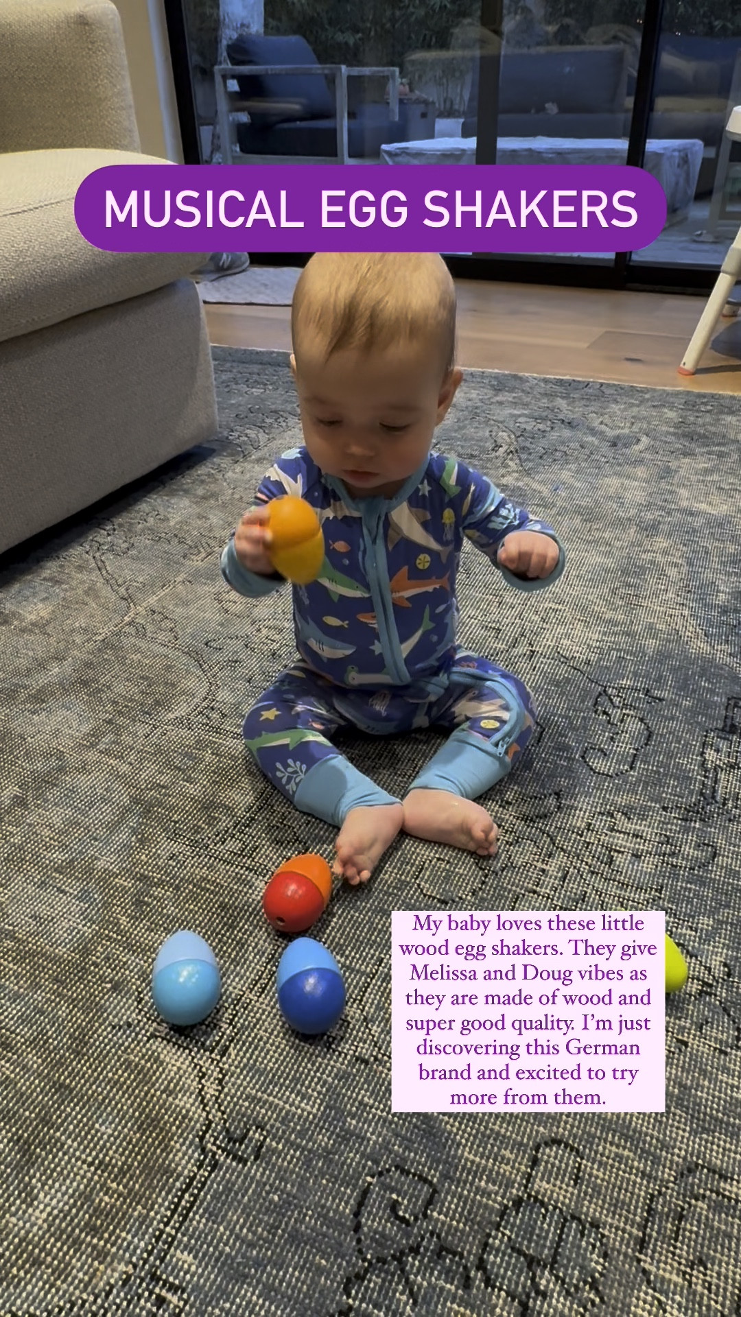 My baby loves these little wood egg shakers! They are made of wood and make all different sounds. They would make a great gift for a baby 6 months - 1 year old. 

#LTKBaby #LTKFamily #LTKFindsUnder100