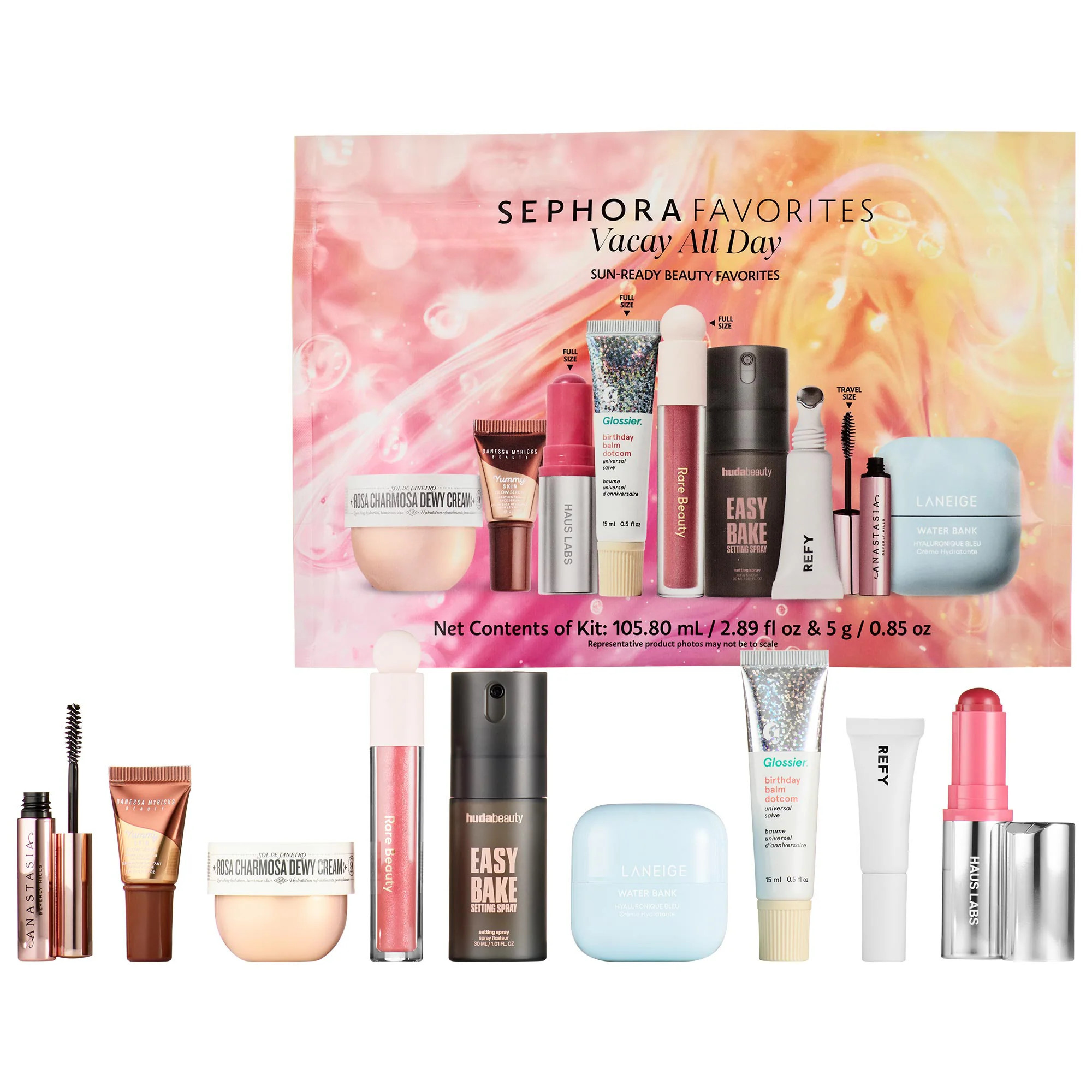 Sephora Favorites Vacay All Day Makeup and Skincare Value Set | Sephora (US)
