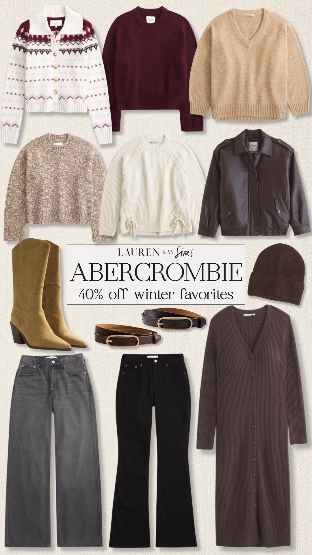 my abercrombie winter favorites all 40% off right nowhe's

#LTKFindsUnder100 #LTKHoliday #LTKSaleAlert