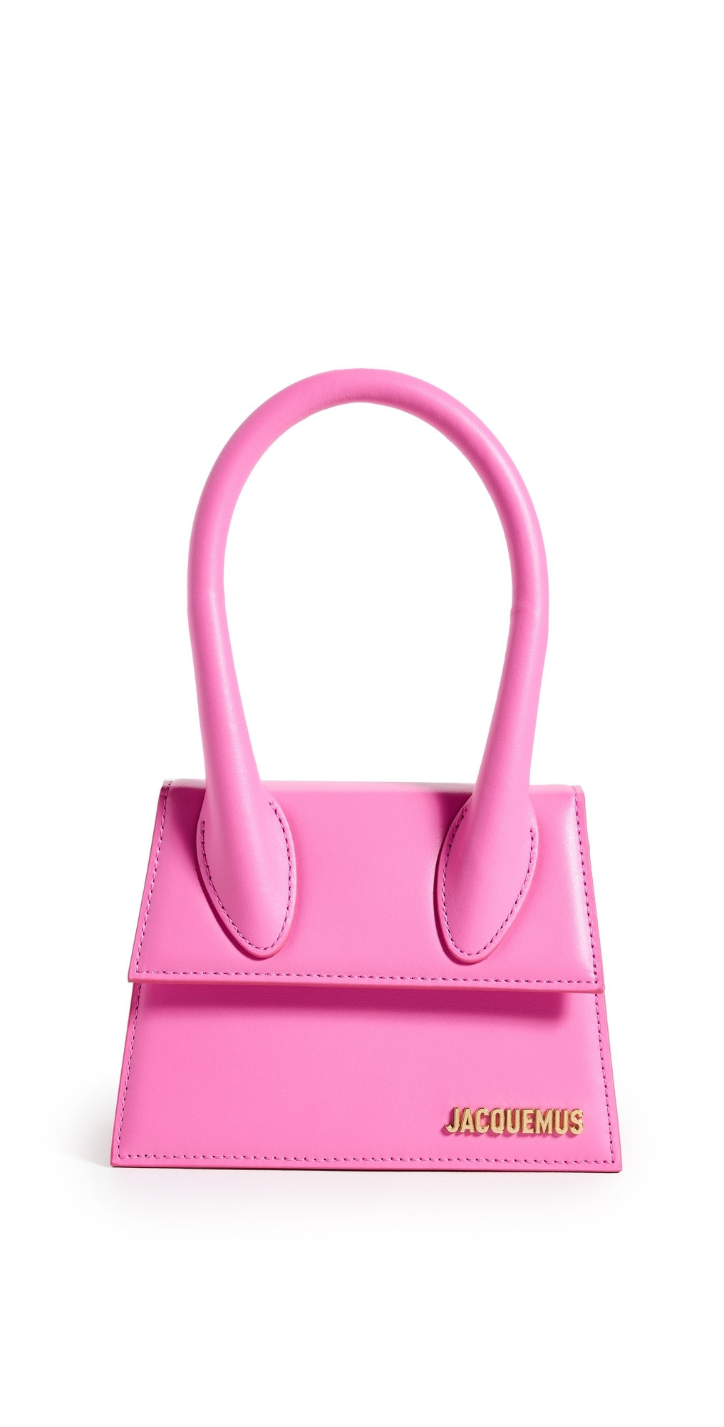 Jacquemus Le Chiquito Moyen Bag Neon Pink One Size | Shopbop