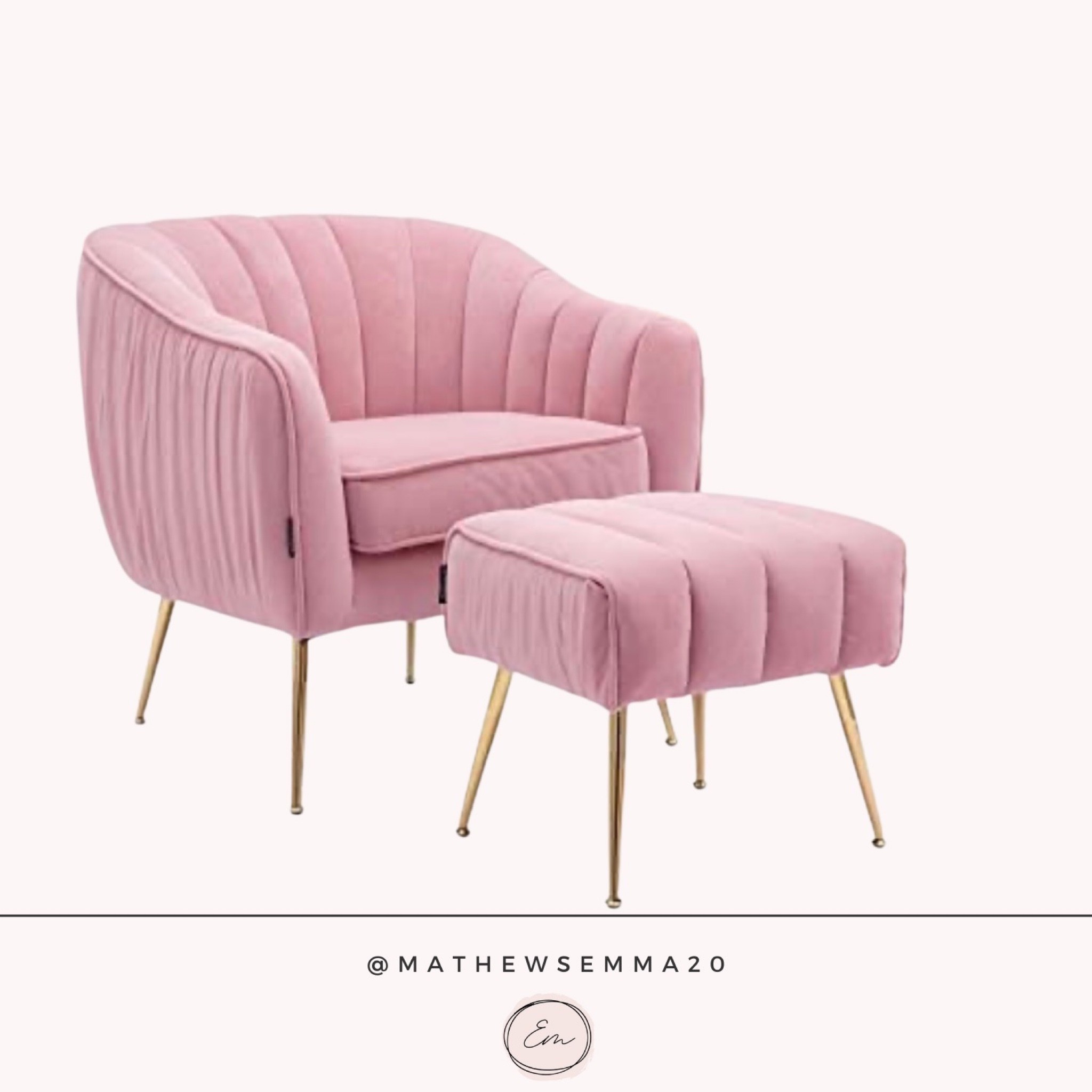 Velvet Accent Chair with Ottoman
Amazon finds
Pink chair
Lounge chair
Home decor
Office decor
Furniture
Statement piece
Trending
Trendy
Office furniture

#LTKhome #LTKHoliday #LTKCyberweek