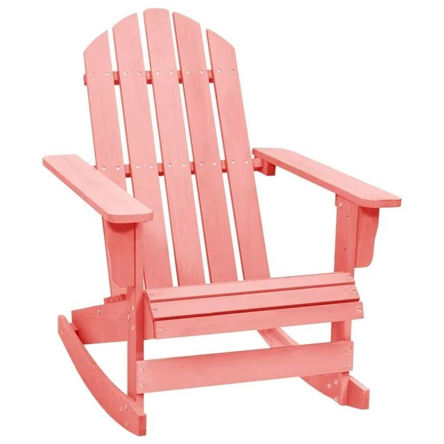 vidaXL Adirondack Rocking Chair Lounge Patio Chair for Garden Solid Wood Fir | Walmart (US)