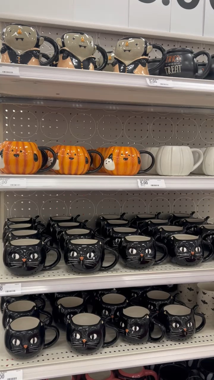 Halloween Mugs 

#halloween #mugs #cups #coffeecups #target #targethome #homedecor #fall #falldecor #spooky #coffeestation #pumpkin #cat #ghost #LTKFallSale #halloweendecorations

#LTKHalloween #LTKxTarget #LTKSaleAlert