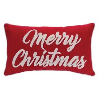 Merry Christmas Lumbar Pillow | Michaels | Michaels Stores