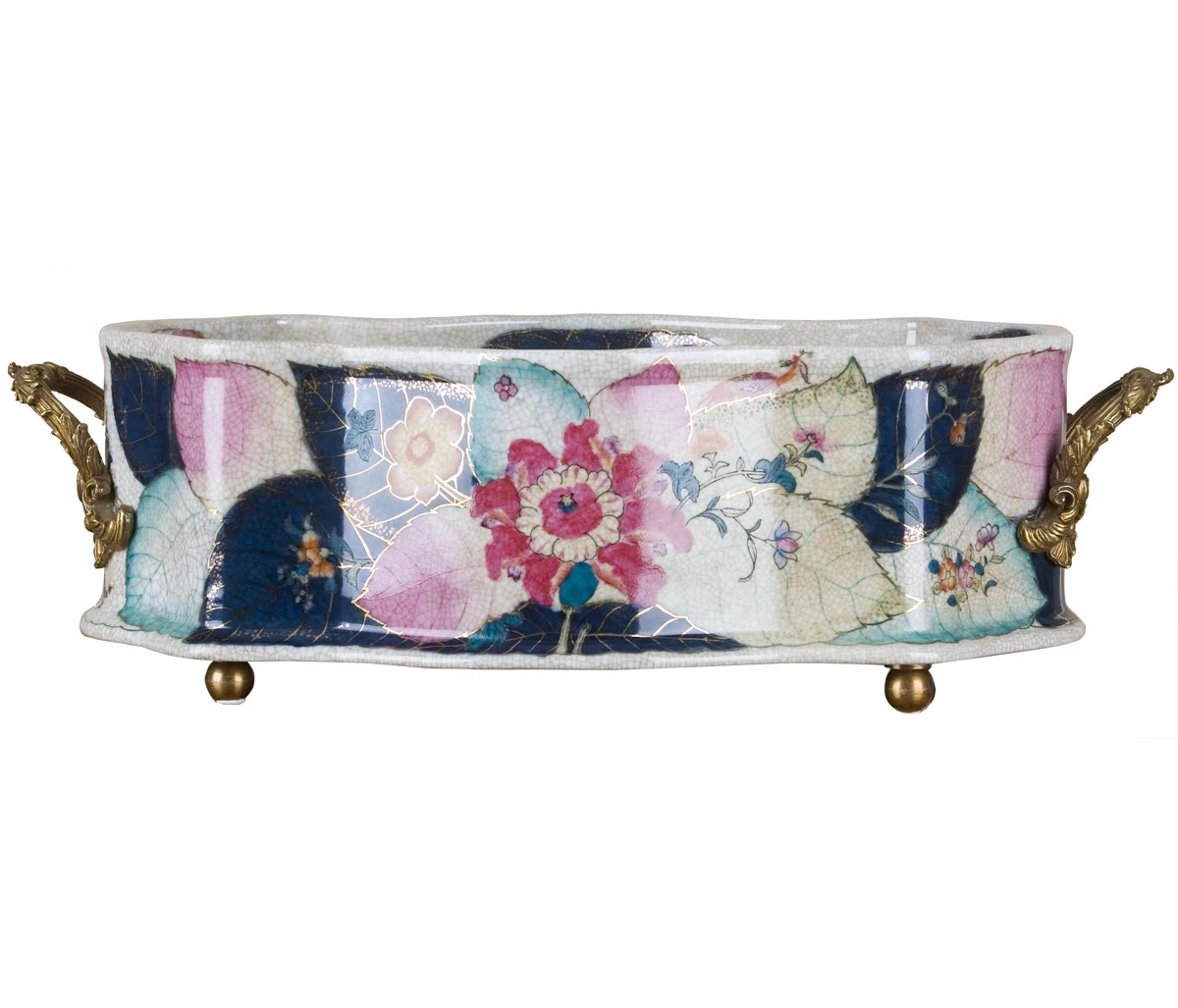 Tobacco Leaf Handmade Cachepot | Wayfair North America