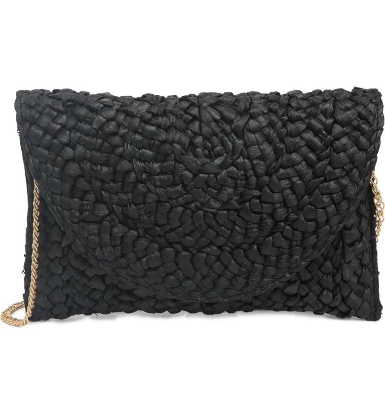 URBAN EXPRESSIONS HANDBAGS Straw Woven Crossbody Clutch | Nordstromrack | Nordstrom Rack