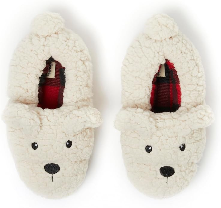 Dearfoams Christmas Gifts for Kids Washable Animal Critter Kids Slippers | Amazon (US)
