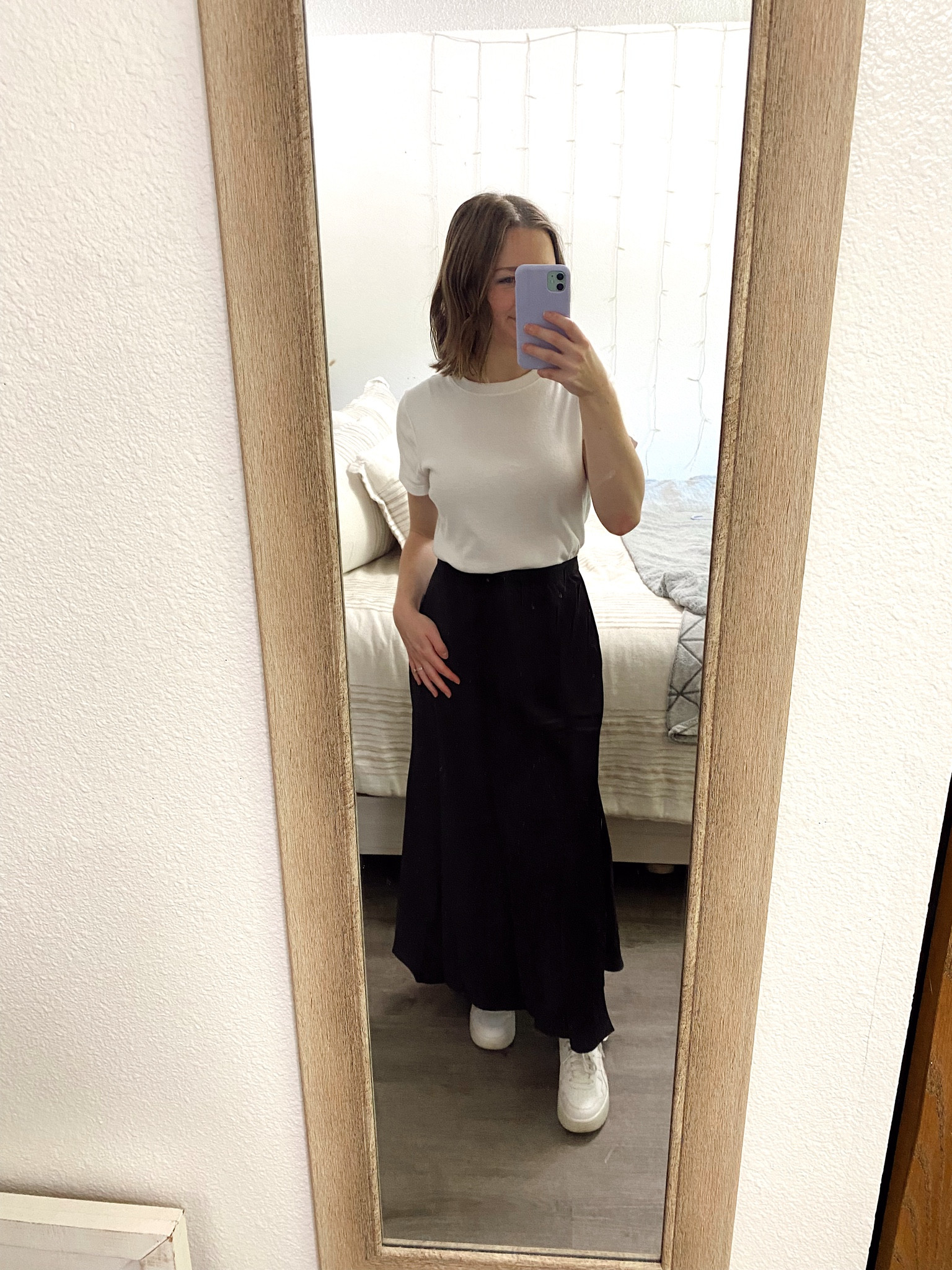 the black silk skirt trend🖤 I love it

#LTKWorkwear #LTKFindsUnder50 #LTKStyleTip
