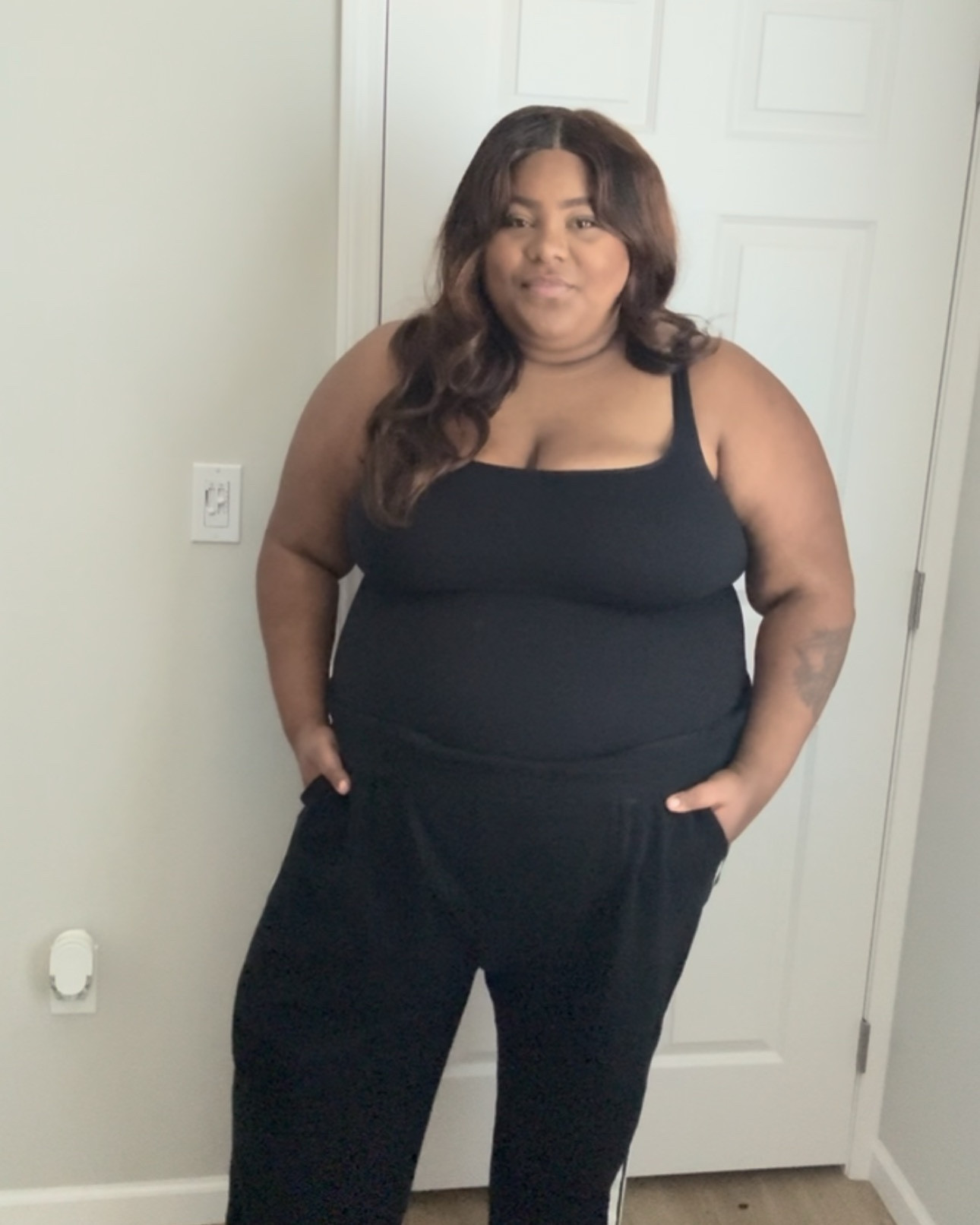 Plus size minimal fashion 
Plus size style outfits
Minimal plus size pants 
Simple outfits 

#LTKFindsUnder100 #LTKStyleTip #LTKPlusSize