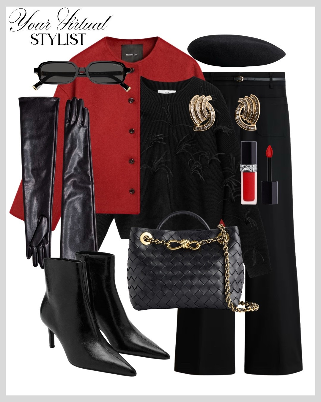A masterclass in French chic: a scarlet coat, sculptural knit, and sharp black accessories that whisper sophistication. This is the outfit you wear when you want the room to go silent… and stare. Effortless, bold, unforgettable✨❤️


#LTKuk #LTKwinter #LTKpartywear