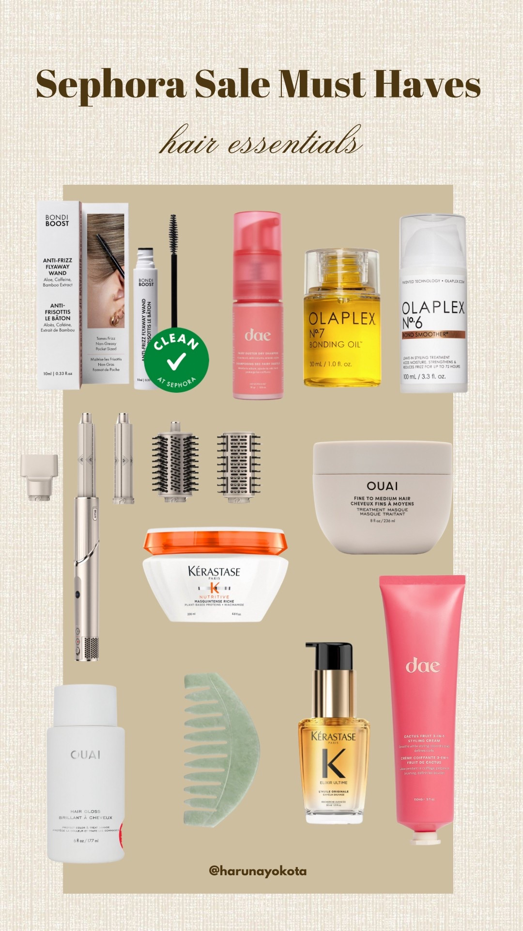 My daily hair essentials from Sephora sale✨ code: SAVEMORE

#LTKSaleAlert #LTKFindsUnder50 #LTKBeauty