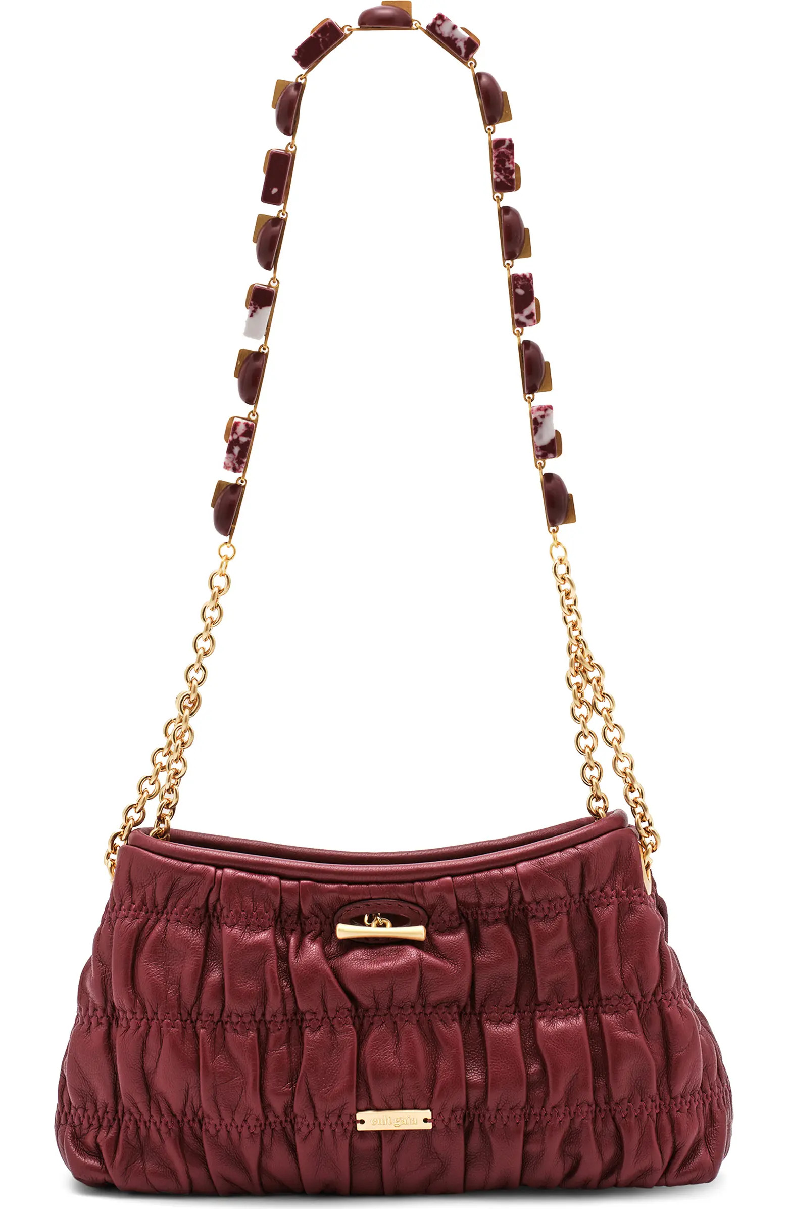 Mini Kiraz Leather Clutch | Nordstrom