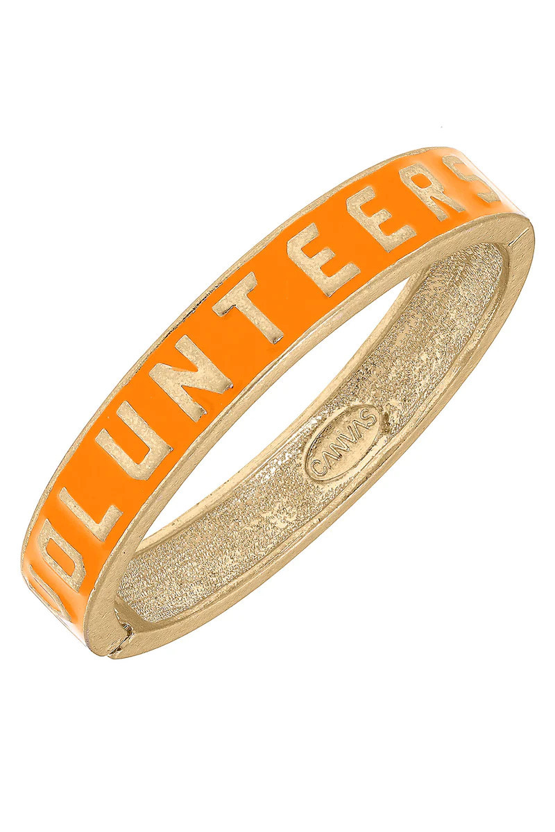 Tennessee Volunteers Enamel Hinge Bangle | CANVAS