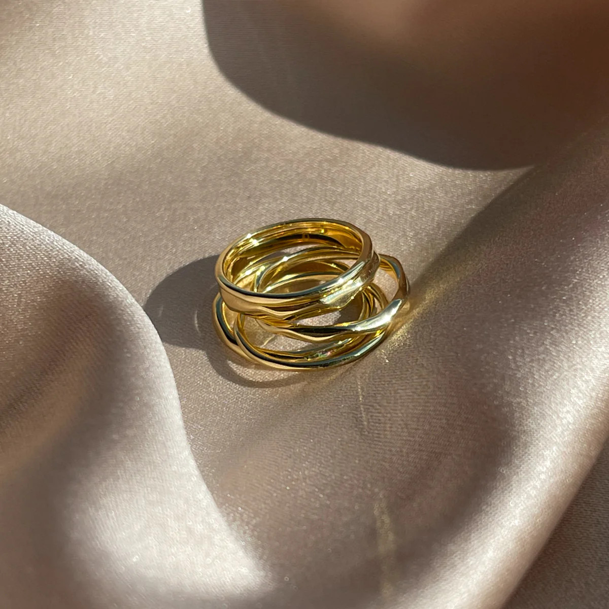 Forever Stack Vermeil Ring Set | Uncommon James