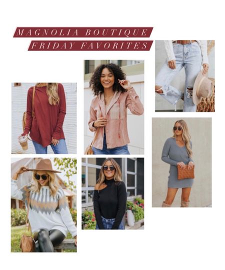 Magnolia Boutique my Friday Faves!
New Arrivals and Restocks are all 
🔥🔥🔥 right now! The mini gray ribbed sweater dress is a NEED 4 me!
#fridaysareforshopping #fallstyles #stylestaples #looksforless #fallfavorites #accessories #shoes #bags #hats #yesplease 

#LTKSeasonal #LTKitbag #LTKstyletip
