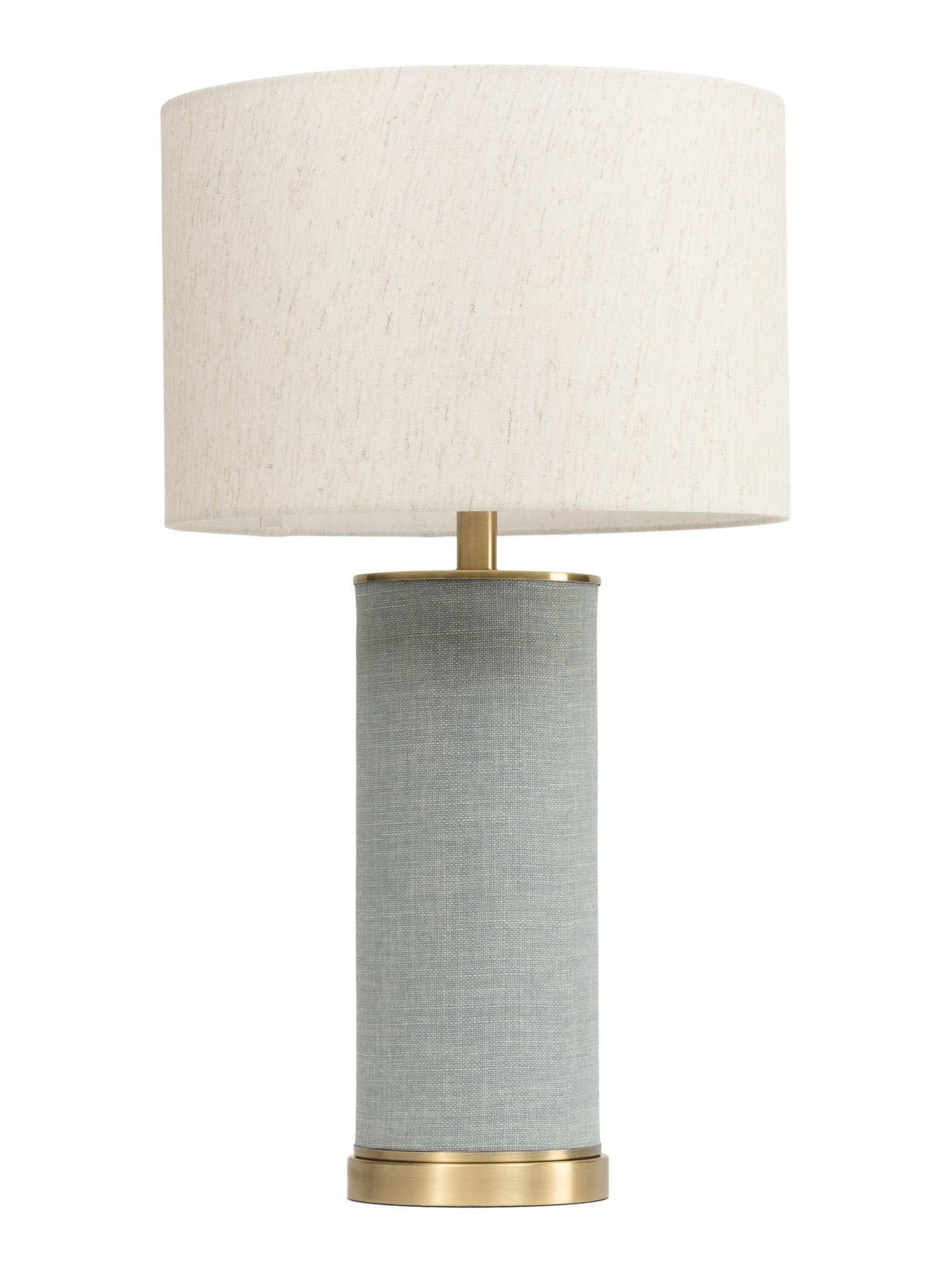 27in Linen Wrapped Table Lamp | TJ Maxx