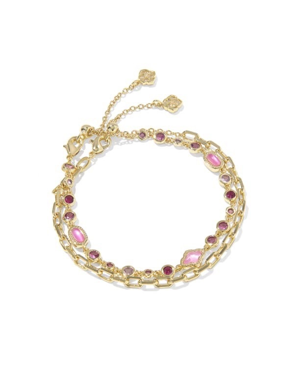 Get excited for the spring with the Mini Elisa Abbie Gold Set of 2 Delicate Chain Bracelets. This bracelet from Kendra Scott is under $120.

Keywords: Gold bracelet, chain bracelet, gold jewelry, spring accessories, summer accessories, resort wear 2026

#LTKootd #LTKSeasonal #LTKWedding