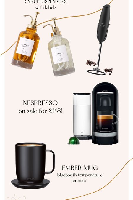 Coffee Lovers Gift Guide including the Nespresso! 

#LTKsalealert #LTKGiftGuide #LTKHoliday
