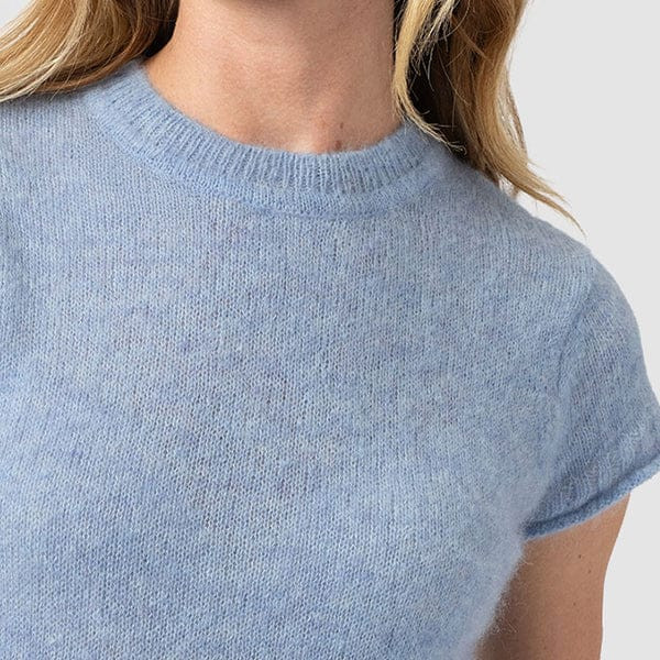 Ariella Baby Tee - Blue | Saint + Sofia