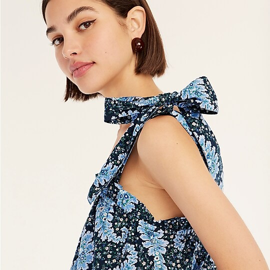 Collection tie-shoulder tank in Ratti® Pacific paisleyItem BG326 
 Reviews
 
 
 
 
 
1 Review 
 ... | J. Crew US