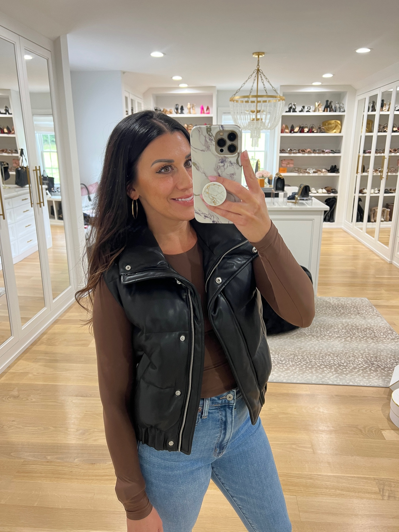 Abercrombie faux leather puff vest 

#LTKSale #LTKhome