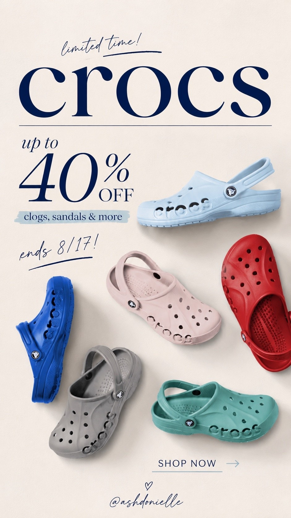 Crocs up to 40% off today!

#LTKootd #LTKSaleAlert #LTKKids