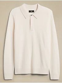 Viaggio Cashmere Sweater Polo | Banana Republic (US)