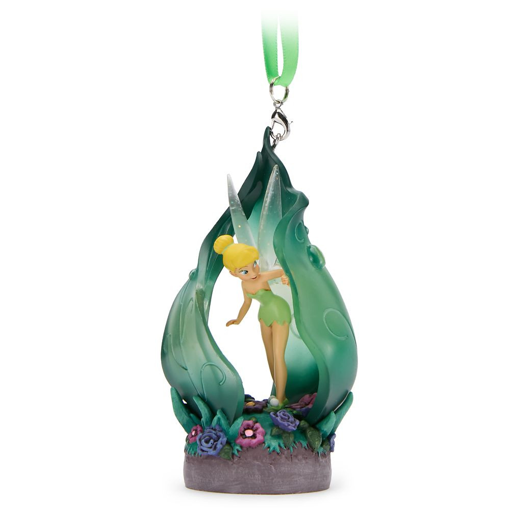 Tinker Bell Light-Up Living Magic Sketchbook Ornament – Peter Pan | Disney Store