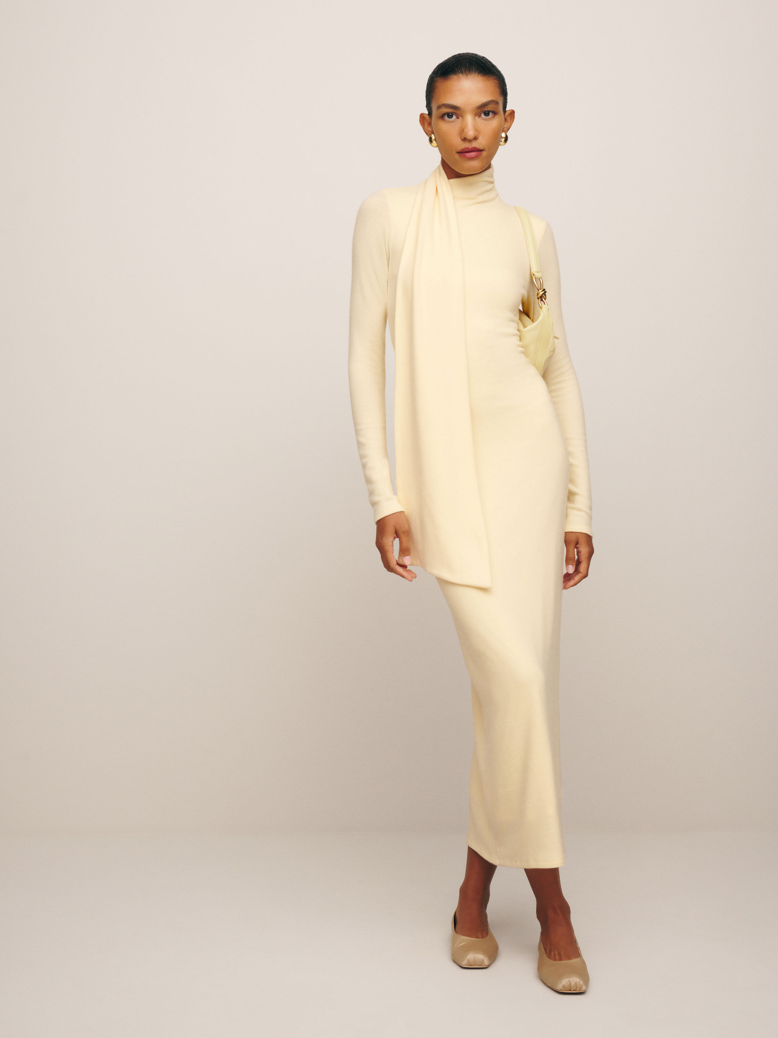 Azure Knit Dress | Reformation (Global)