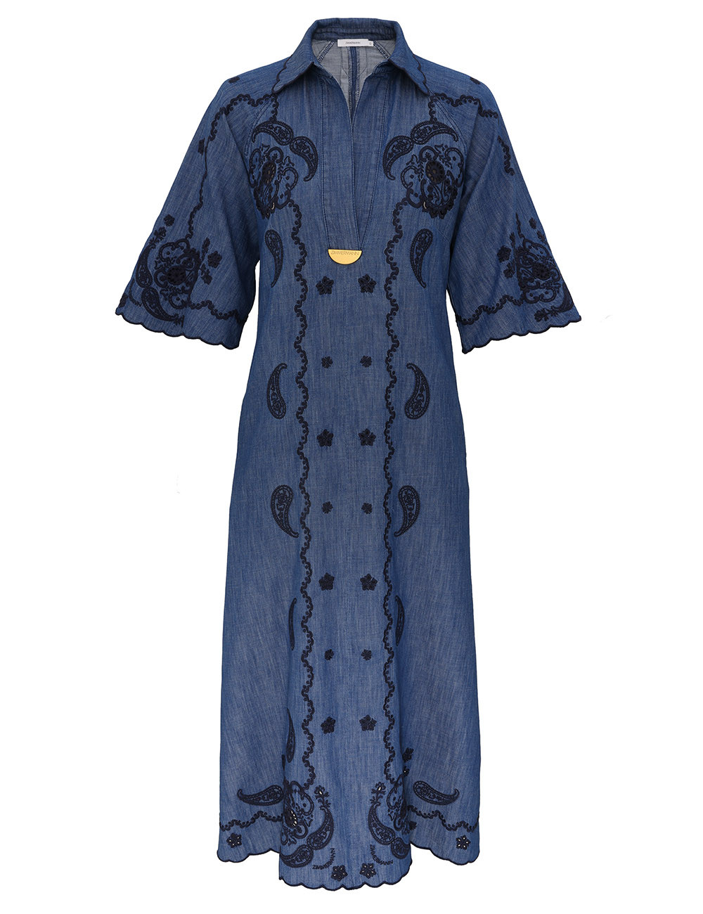 Aster Embroidered Denim Midi - Railway Blue            
        
            

    
    
    



... | ZIMMERMANN (US, CA, EU, MENA)