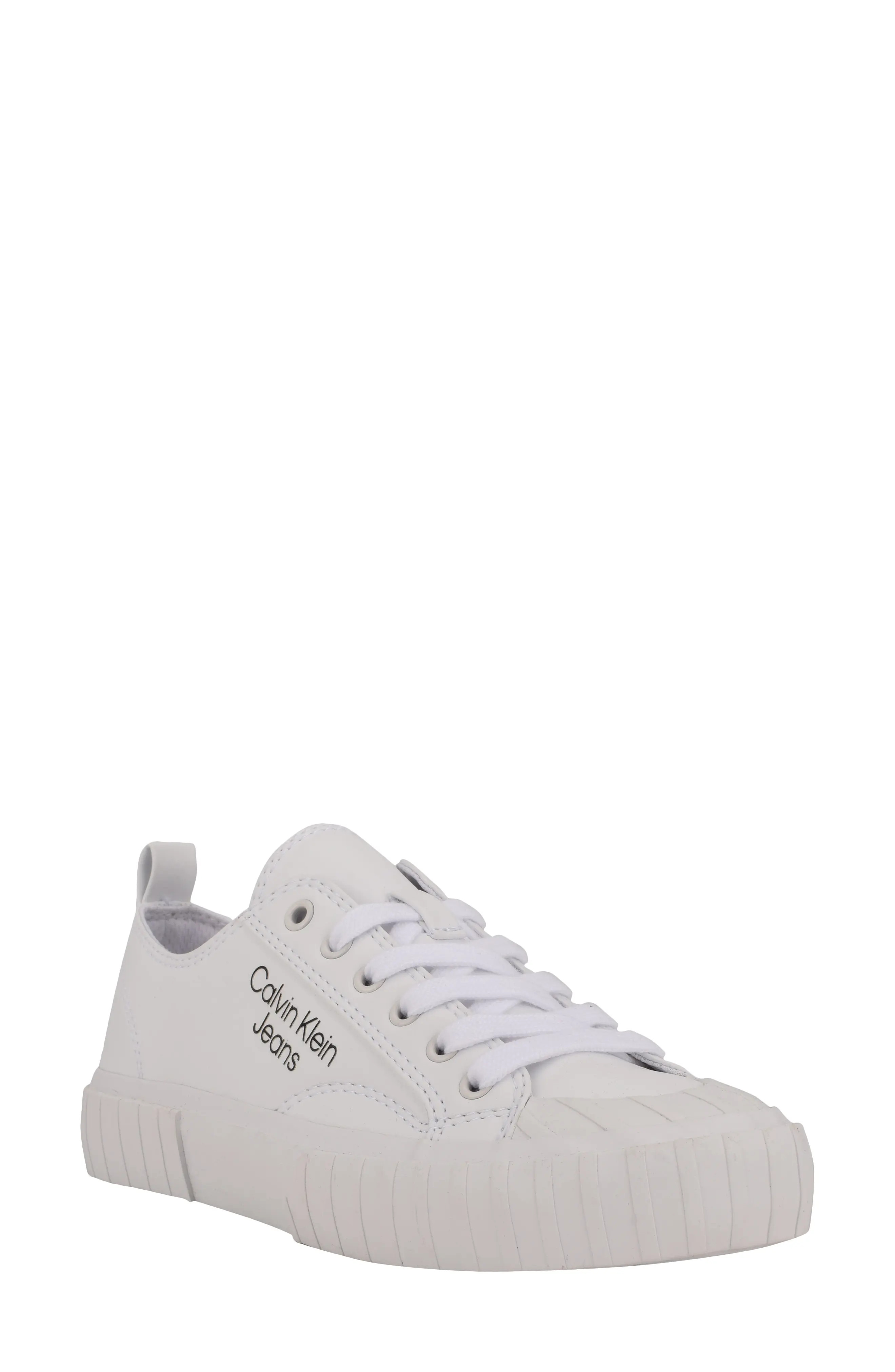 Women's Calvin Klein Veky Sneaker, Size 9.5 M - White | Nordstrom