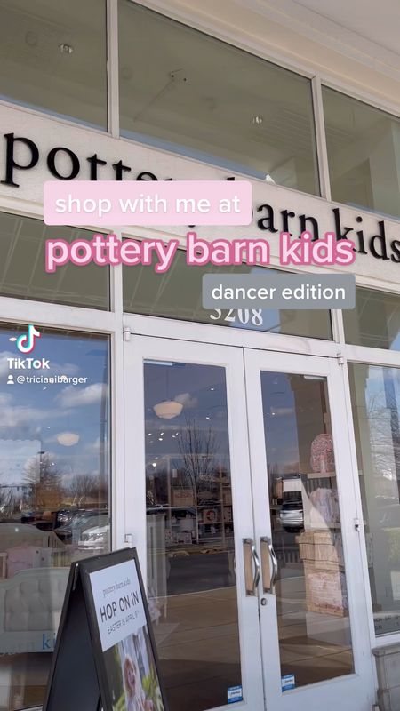 Shop with us at Pottery Barn Kids for dance gifts! Full video on TikTok and IG Reels @tricianibarger 🤍 Pottery barn kids, dance mom, dance moms, gifts for dancers, pbk finds, Leawood town center, shop with me, Kansas City 

#LTKkids #LTKGiftGuide #LTKhome