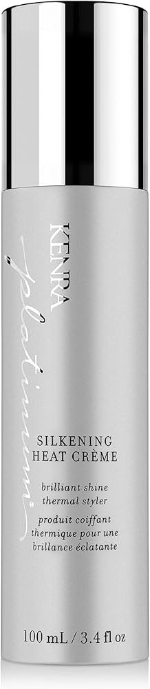 Kenra Platinum Silkening Heat Crème | Brilliant Shine Thermal Styler | Reduces Hot Tool Passes b... | Amazon (US)