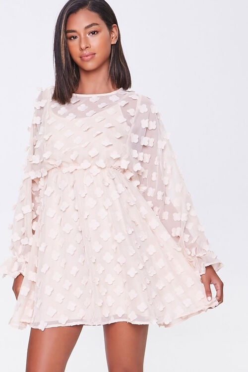 Clover-Embellished Fit & Flare Dress | Forever 21 (US)