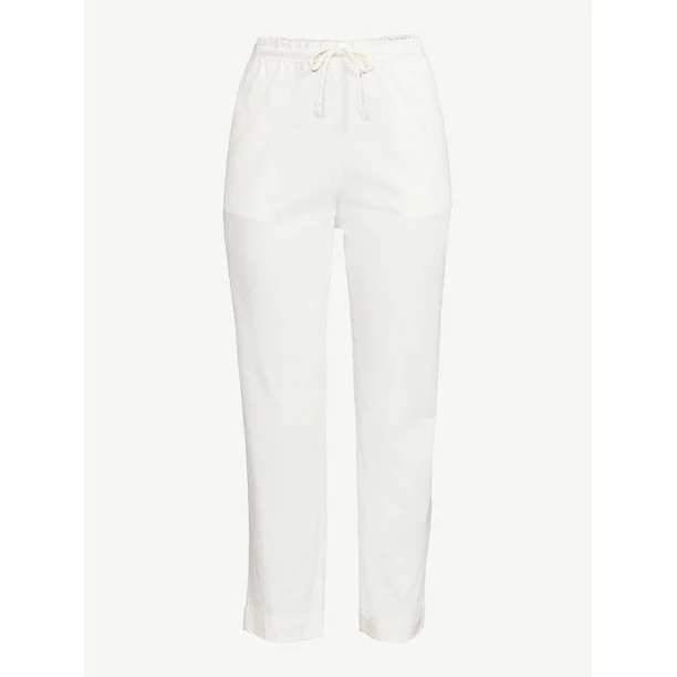 Free Assembly Women's Pull On Tapered Pants - Walmart.com | Walmart (US)