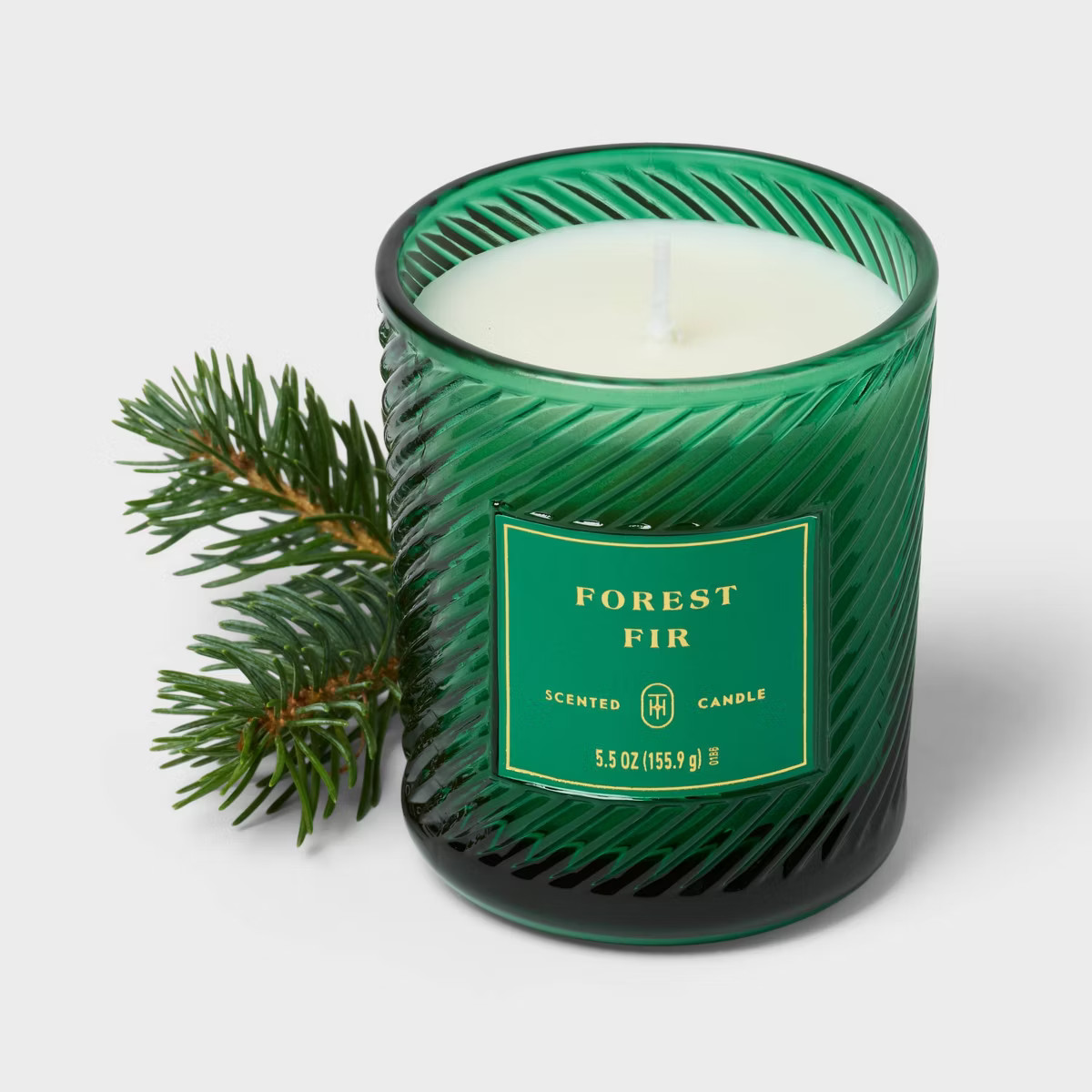 Swirled Glass Jar Candle - Threshold™ | Target